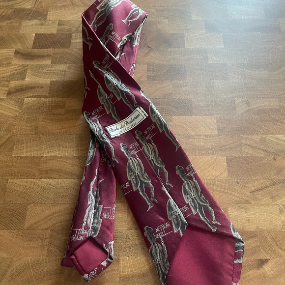 Paolo Da Barberino Neck Tie vintage made in Italy 100% silk - Picture 2 of 2